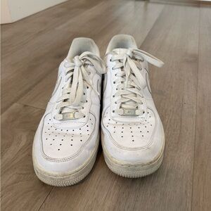 Nike White Mesh Sneakers